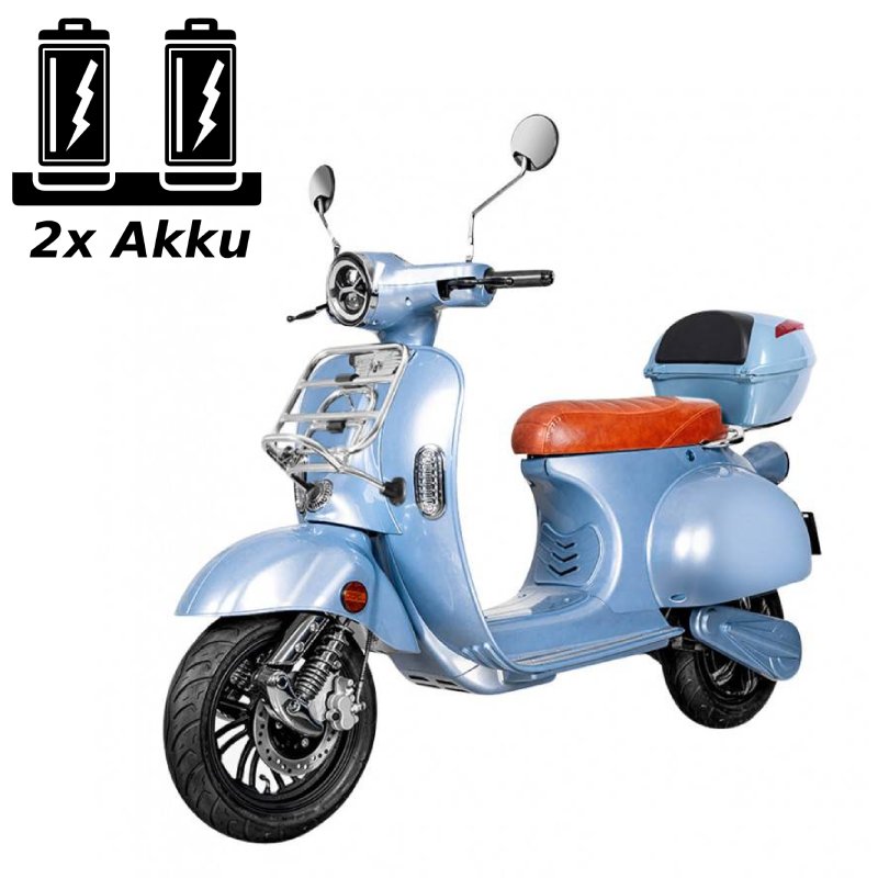 Futura Classico Li 2xAkku Li-Io 25kmh | 45kmh/3kW/2x40Ah E-Roller