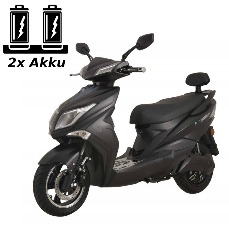Futura Hawk 2.0 2 Akku Li-Io 45kmh/2000W/20Ah/120km SW E-Roller