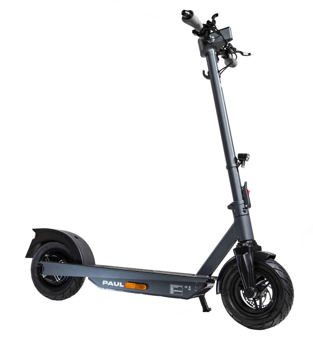 Trittbrett Paul GR 22kmh 95km 940,8Wh 500W 150kg E-Scooter ABE Trittbrett Paul GR 22kmh 75km 705,6Wh 500W 130kg E-Scooter ABE