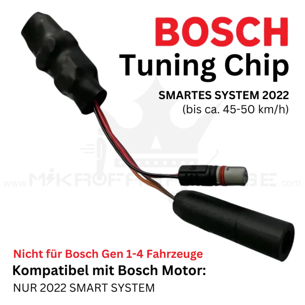 Bosch Performance CX SMART SYSTEM (2022) E-Bike Tuning Chip (ca. 45 – 50km/h)