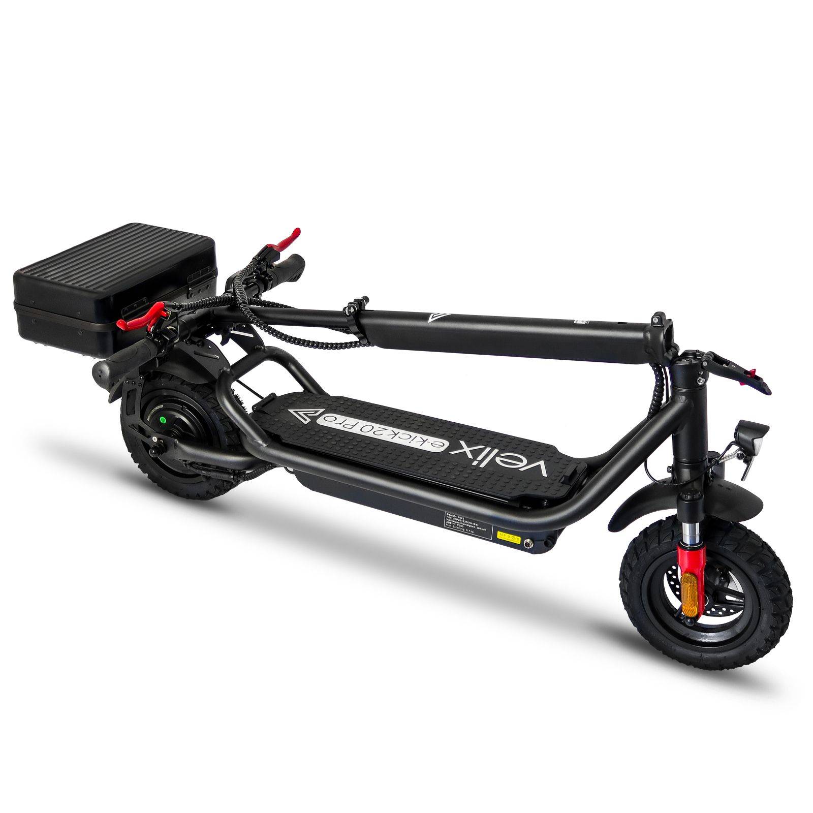 Rolektro E-Kick 20 Pro SW 20kmh 60km 350W 120kg E-Scooter ABE