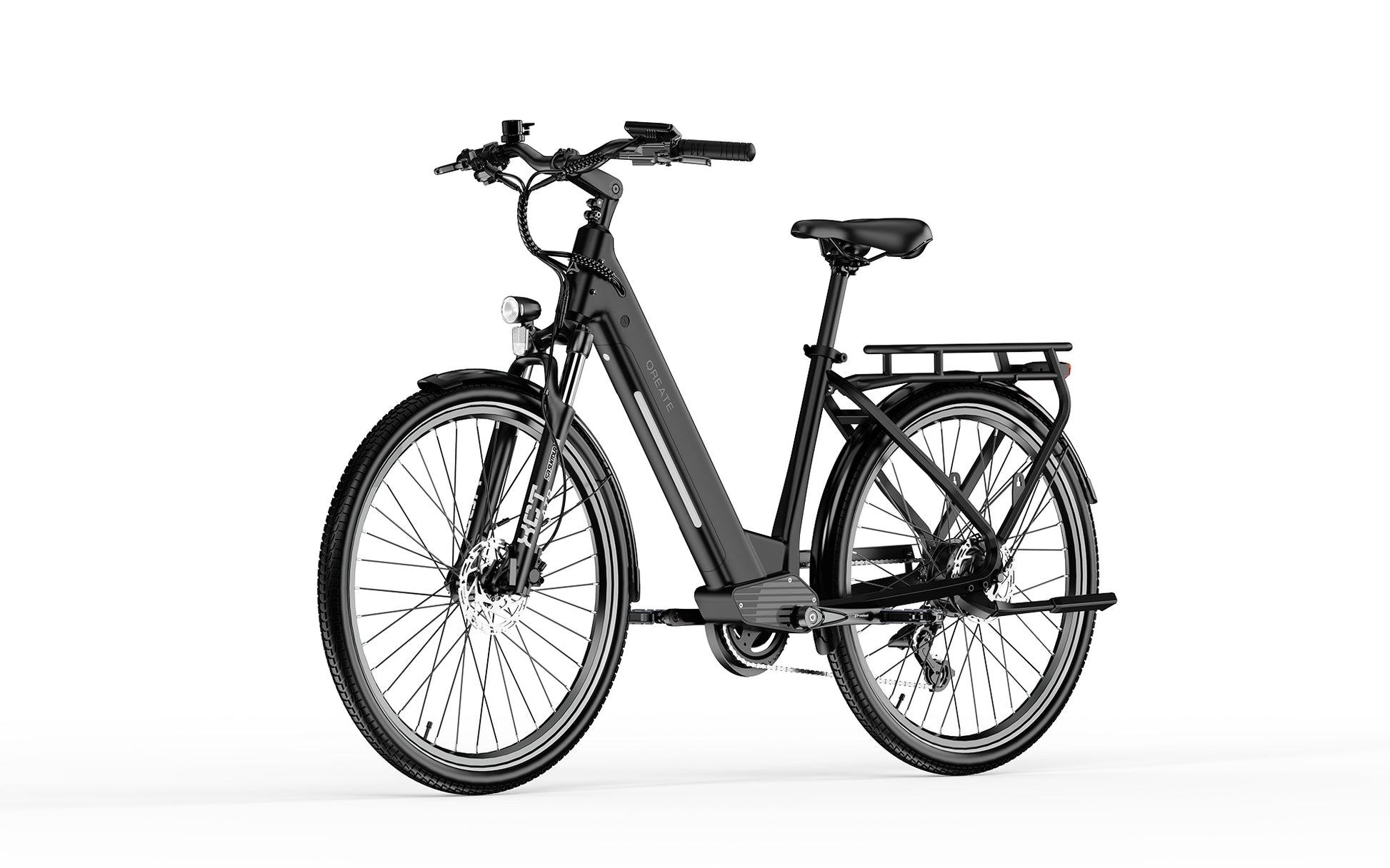 A-Spadz QREATE City Pro E-Bike SW 27,5" 540Wh 100km Citybike