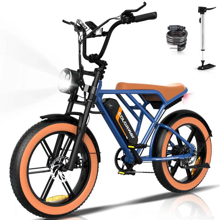 Colorway BK29 E-Bike BL|SW 20" 48V/15Ah/720Wh/120kg 80km Fatbike
