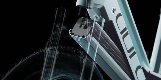 Cyrusher Aura E-Bike SW 26" 52V/780Wh/150kg 96km Mountainbike