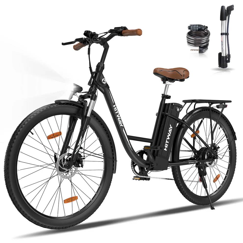 HITWAY BK31 E-Bike SW|WS 28" 36V/13Ah/468Wh/120kg 90km Citybike