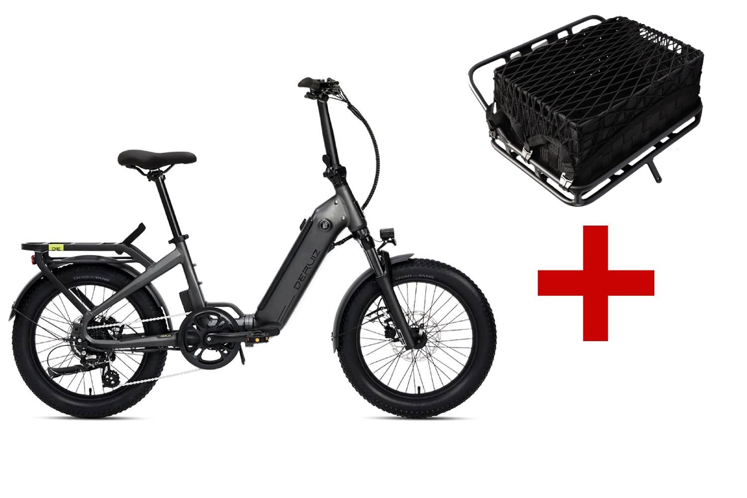 DERUIZ Peridot E-Bike BL|GR|WS 20" 36cm/500Wh 120km Klapprad