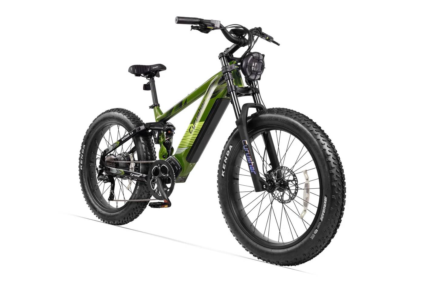 Cyrusher Ranger 2.0 E-Bike GN 26" 1040Wh/150kg 120km Allrounder