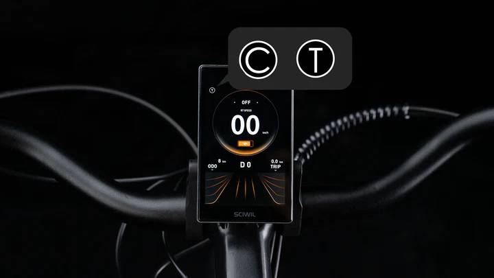 Cyrusher Grace E-Bike LI 27,5" 48V/15Ah/720Wh/150kg 95km Citybike