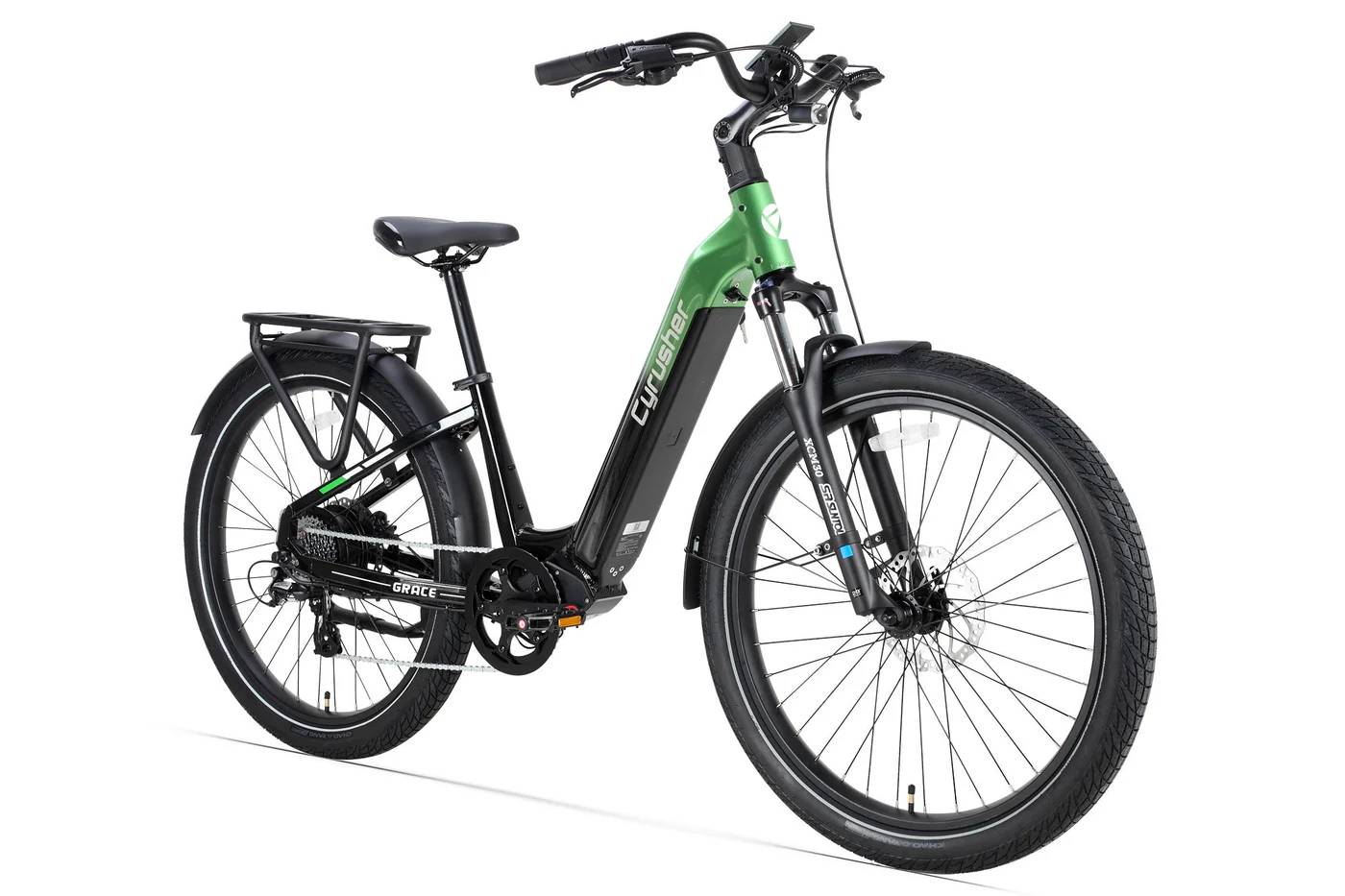 Cyrusher Grace E-Bike GN|LI|RT 27,5" 720Wh/150kg 95km Citybike