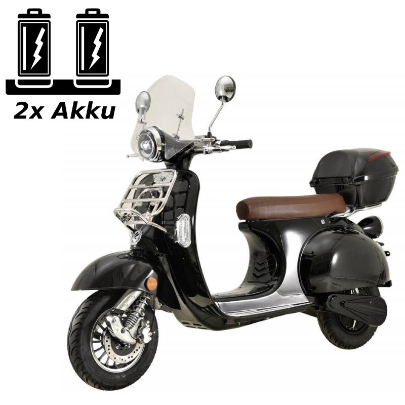 Futura Classico Li 2xAkku Li-Io 25kmh | 45kmh/3kW/2x40Ah E-Roller