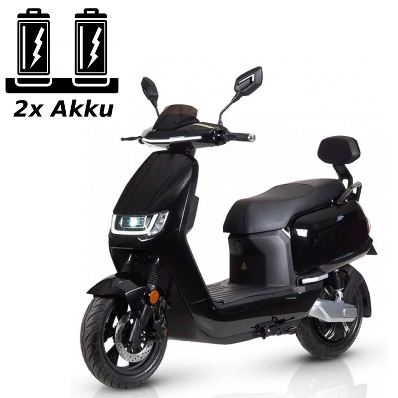 Futura Robo 2 Akku Li-Io 45kmh/2000W/20Ah/170kg/120km SW E-Roller