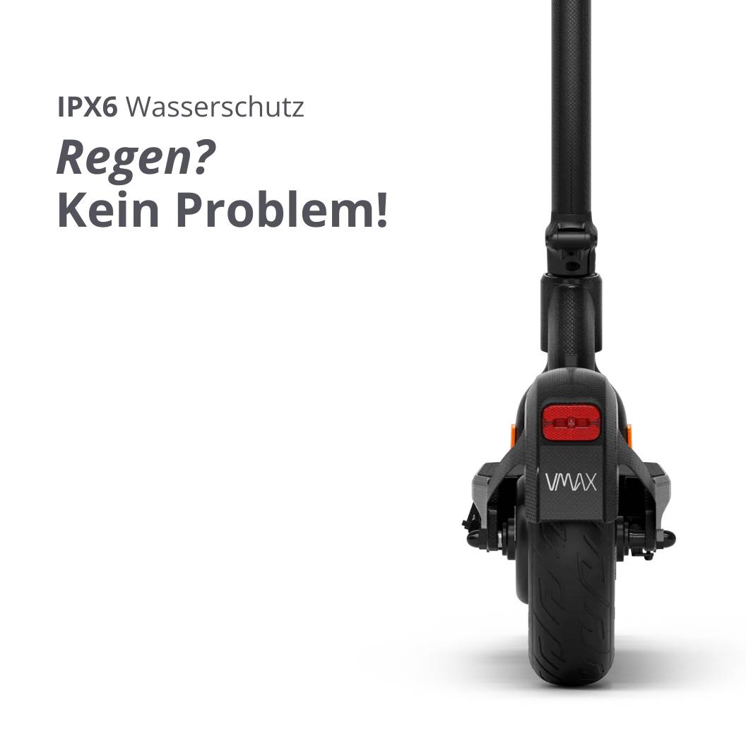 VMAX VX8 SW 22kmh 45km 432Wh 500W 1400W 120kg E-Scooter ABE