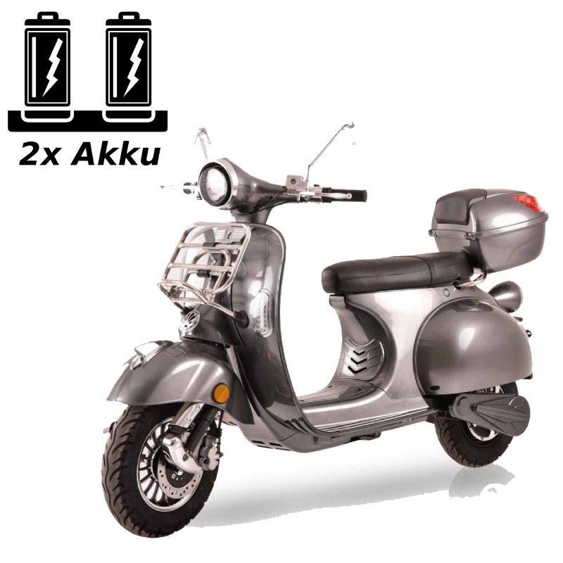 Futura Classico Li 2xAkku Li-Io 25kmh | 45kmh/3kW/2x40Ah E-Roller