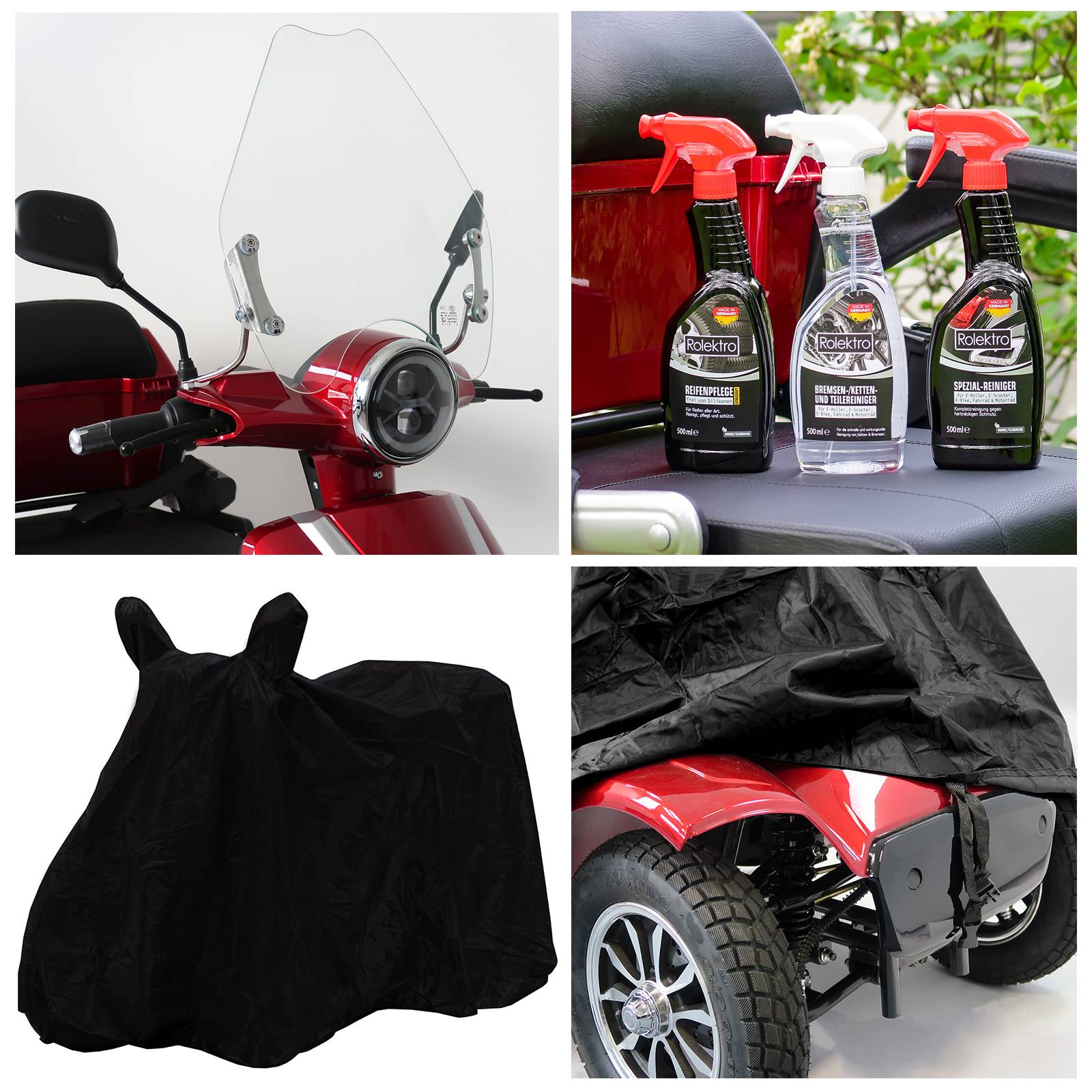 Rolektro E-Carrier 25 V.3 Li-Io 25kmh/1000W/32,5Ah SRT E-Roller