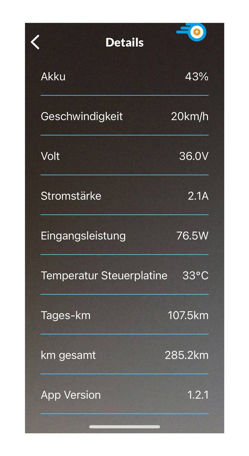 ePowerFun ePf-1 Pro SW 22kmh 40km 440W 480W 120kg E-Scooter ABE