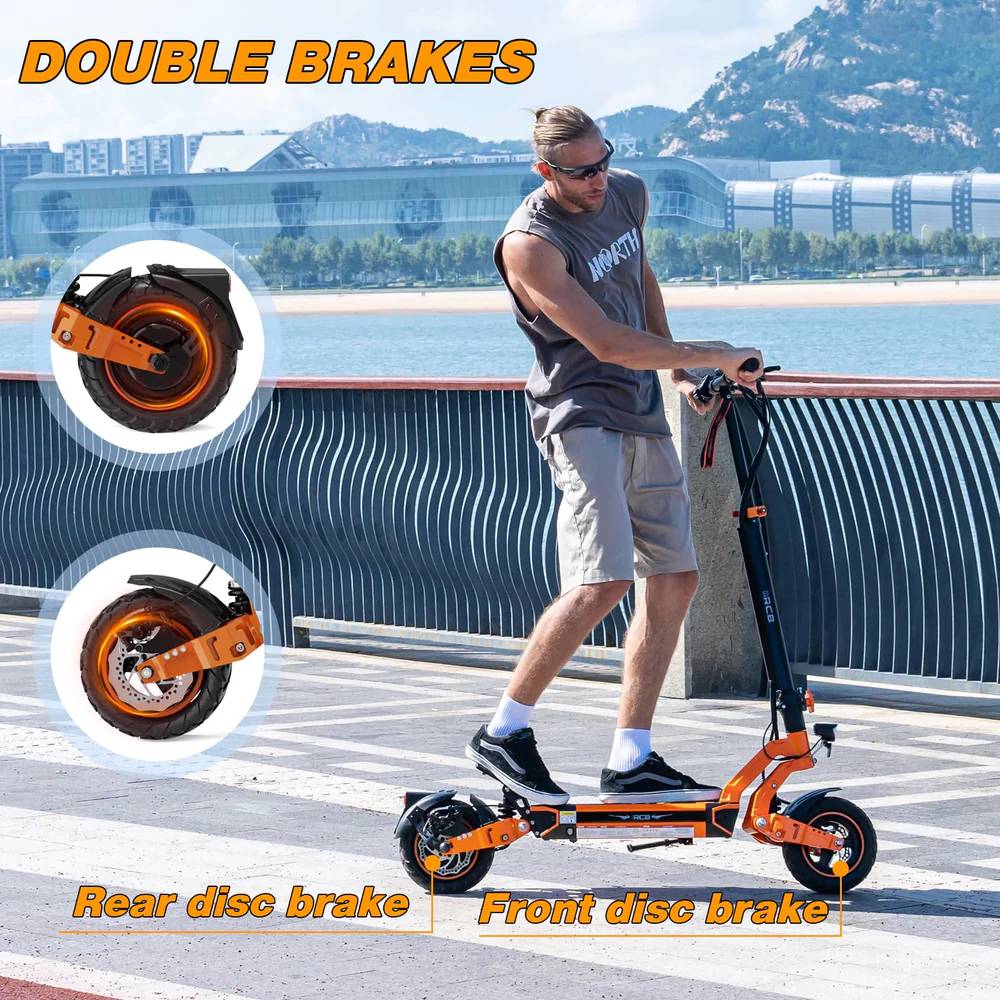 RCB ROCK OUR LIFE D7 Pro OR 25kmh 110km 500W 150kg E-Scooter