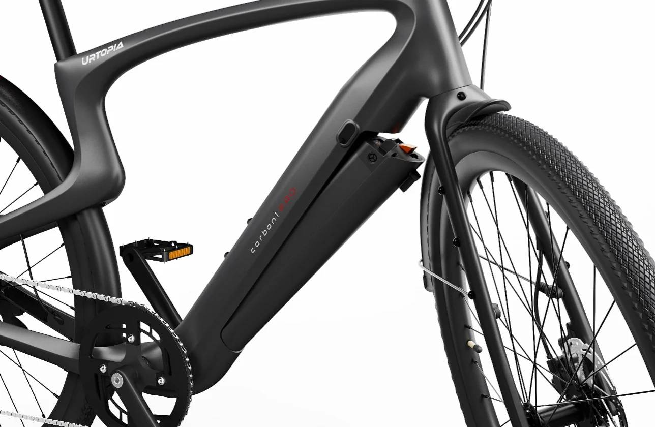 URTOPIA CARBON1-Pro-L E-Bike SW 28" 50cm/353Wh 130km Smart E-Bike