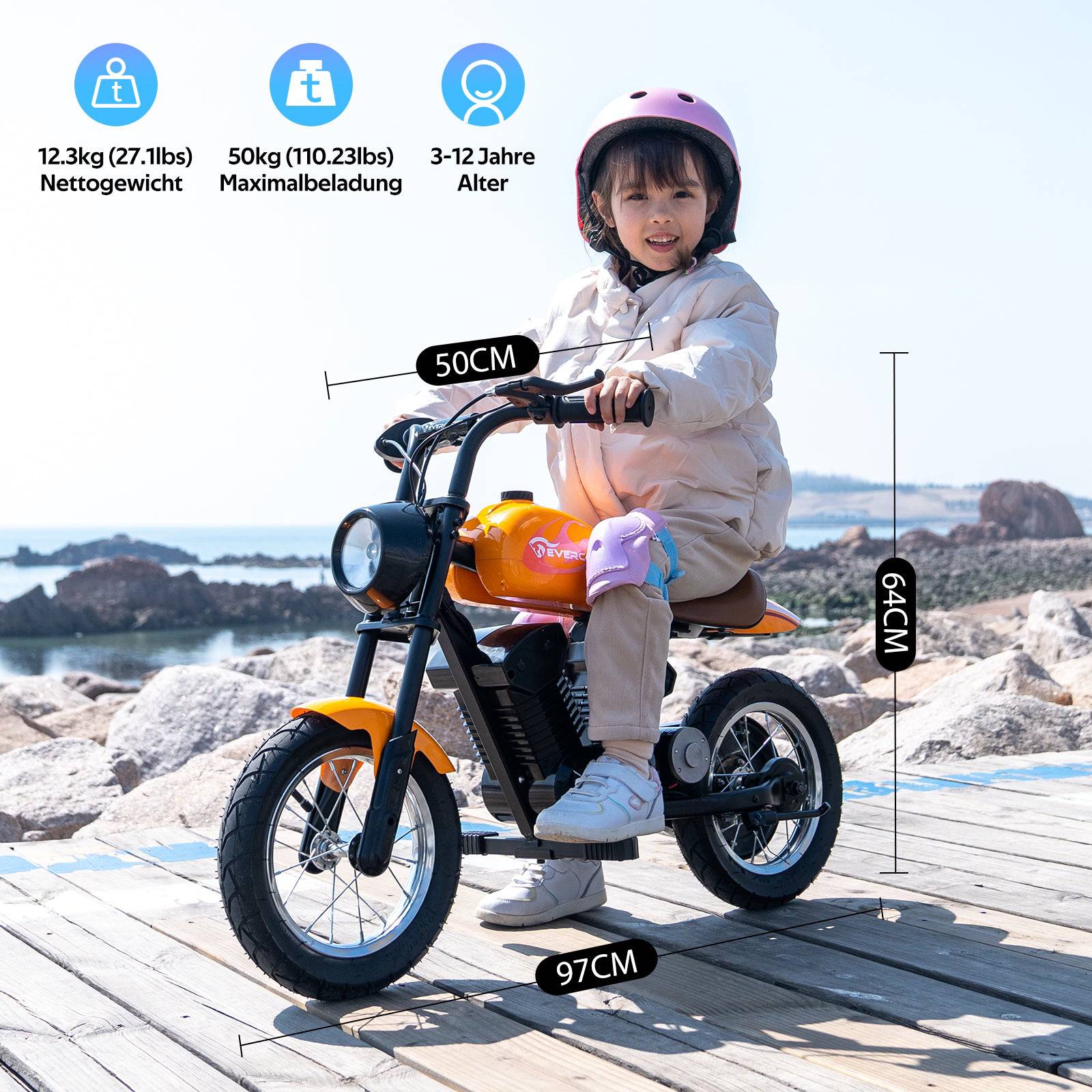 Evercross EV08M Li-Io 16kmh/150W/14,4V/4Ah/50kg/10km SW E-Roller
