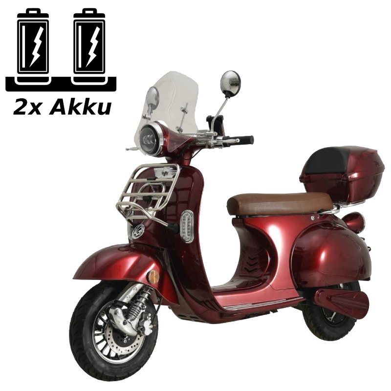 Futura Classico Li 2xAkku Li-Io 25kmh | 45kmh/3kW/2x40Ah E-Roller