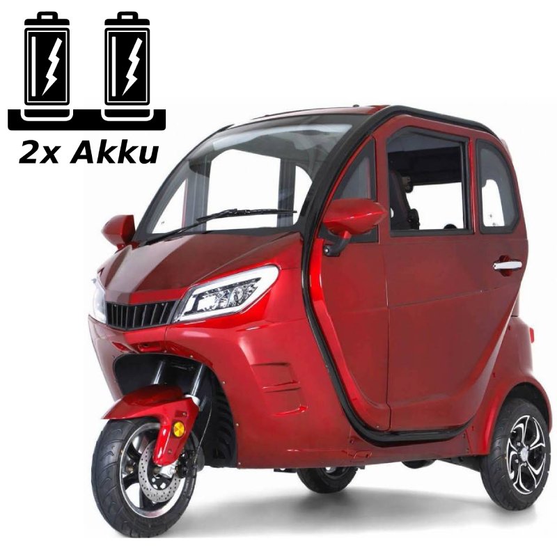 Futura Cruise Li 2xAkku 25kmh|45kmh/2200W/2x 60Ah E-Kabinenroller