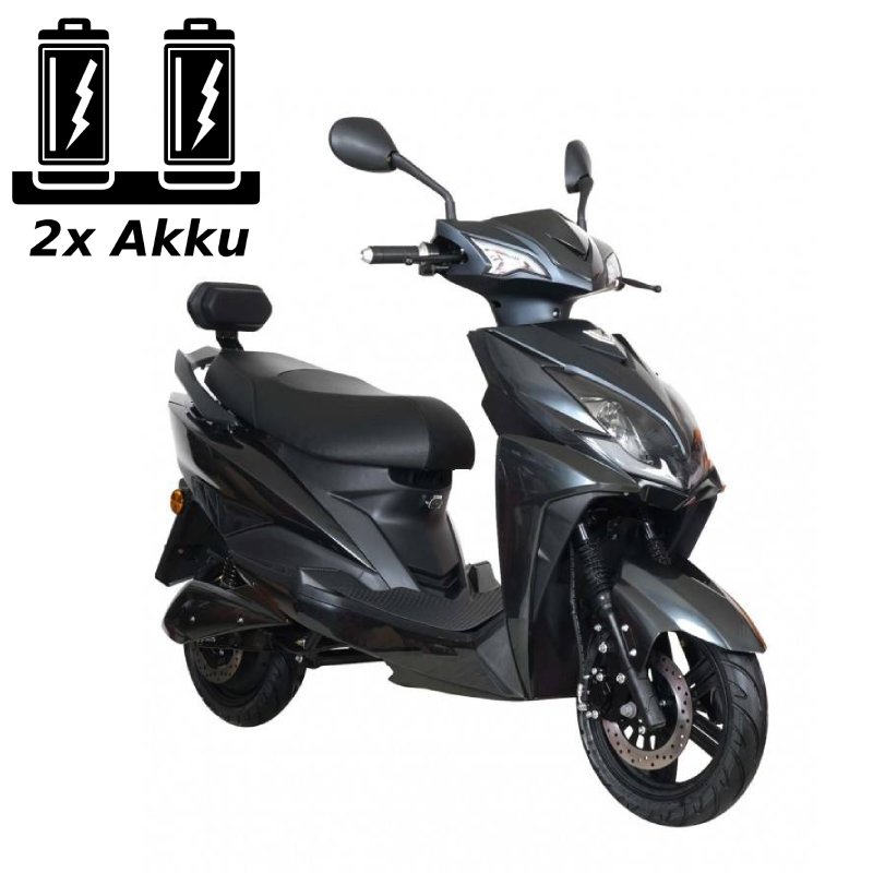Futura Falcon 3400 Double Li 2 Akku 45kmh/2400W/20Ah SW E-Roller