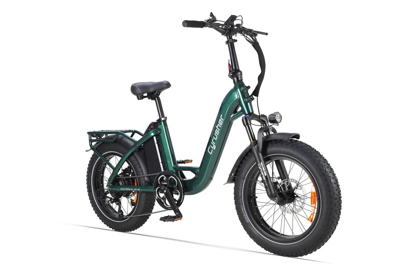 Cyrusher Rumble 2.0 E-Bike GN 20" 48V/864Wh/150kg 94km Fatbike