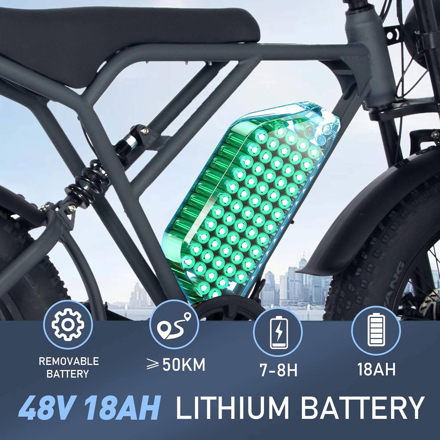 Original E-Bike Akku für Colorway BK29 36V/15Ah/540Wh SW