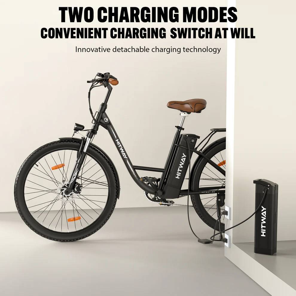 HITWAY BK31 E-Bike SW|WS 28" 36V/13Ah/468Wh/120kg 90km Citybike