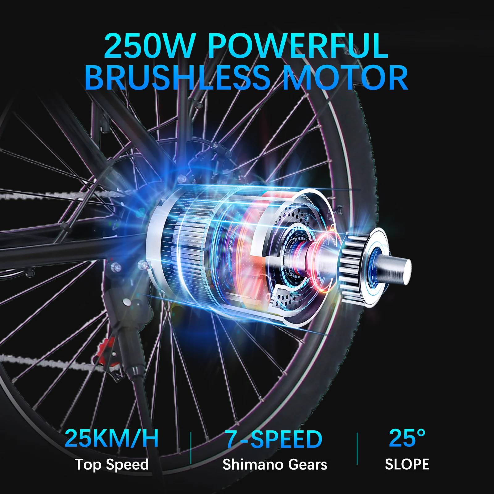 Colorway BK27-15 E-Bike SI 28" 36V/540Wh/120kg 100km Citybike