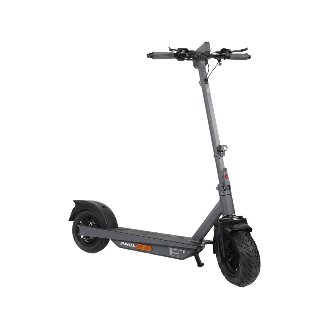 Trittbrett Paul GR 22kmh 95km 940,8Wh 500W 150kg E-Scooter ABE Trittbrett Paul GR 22kmh 75km 705,6Wh 500W 130kg E-Scooter ABE