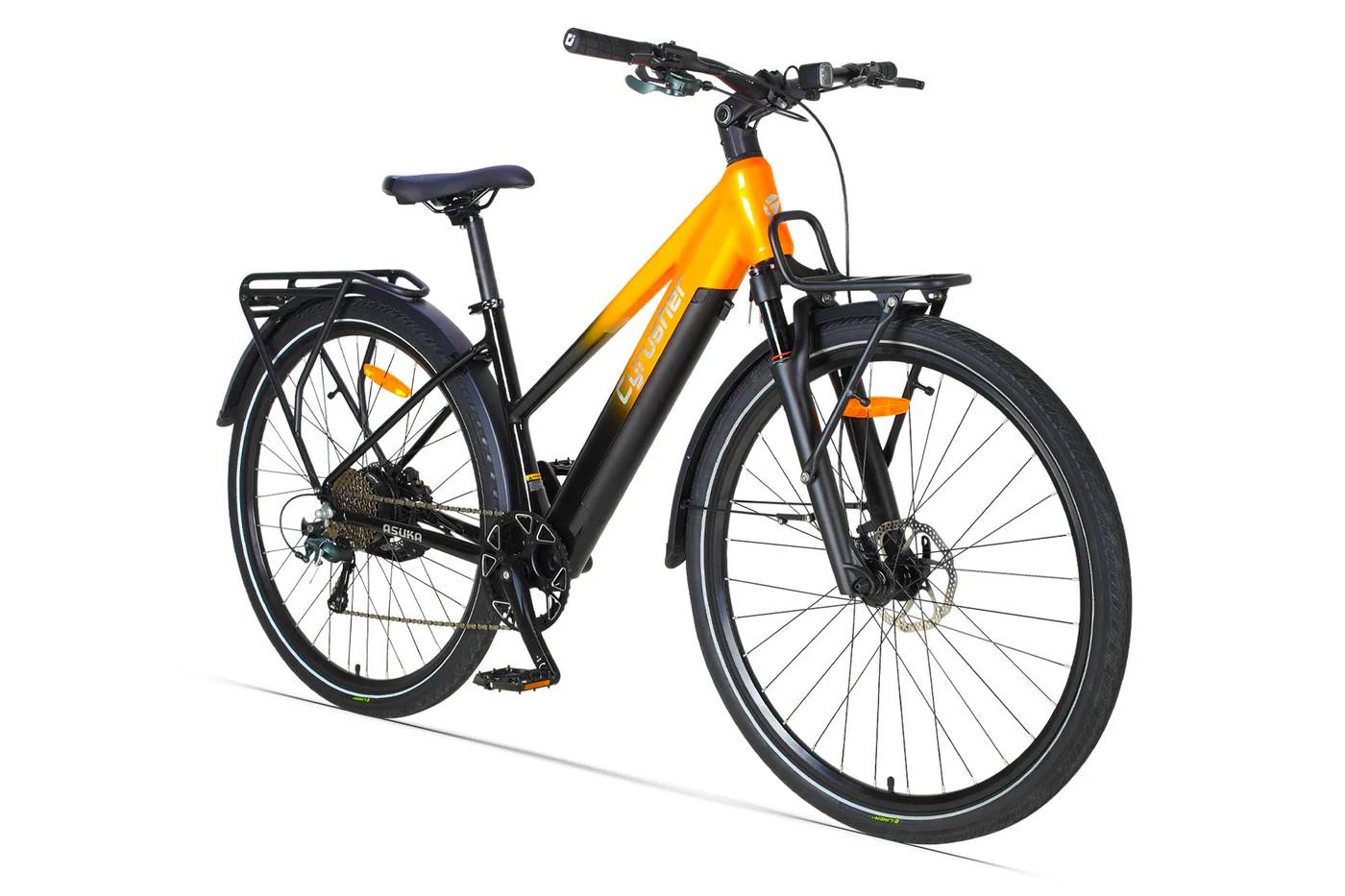 Cyrusher Asuka E-Bike OR 28" 36V/14Ah/504Wh/150kg 120km Citybike