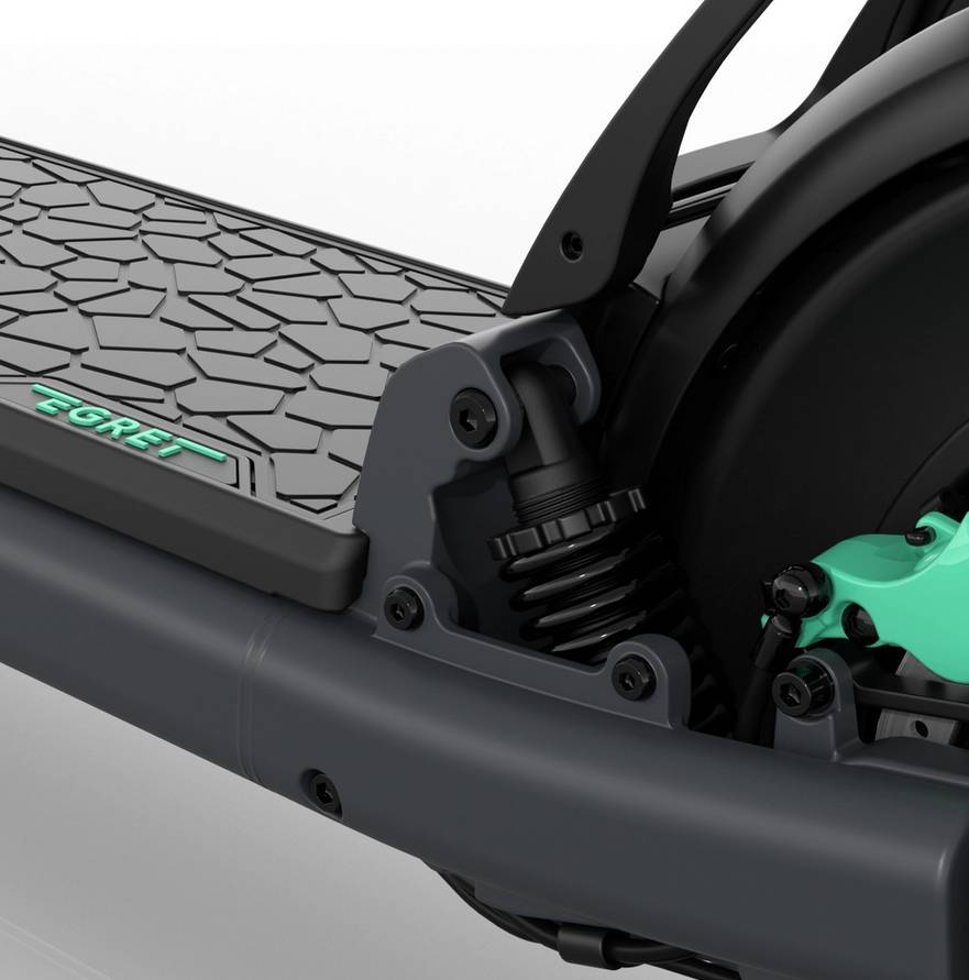 TEX LOCK GESCHENKT! Egret GT 15 GR 22kmh 70km 500W 1620W 150kg E-Scooter ABE