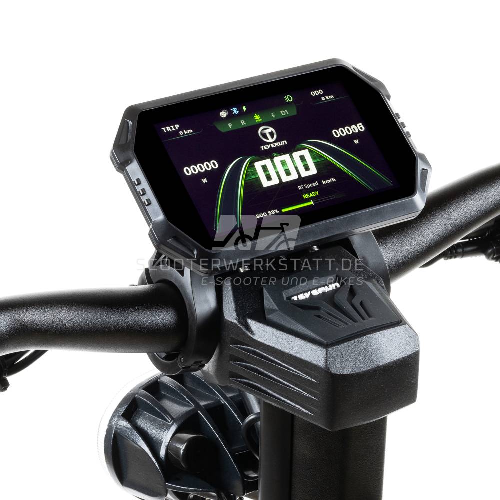 Ab September! Teverun Fighter Supreme 7260R SW 120kmh 120km 8000W E-Scooter