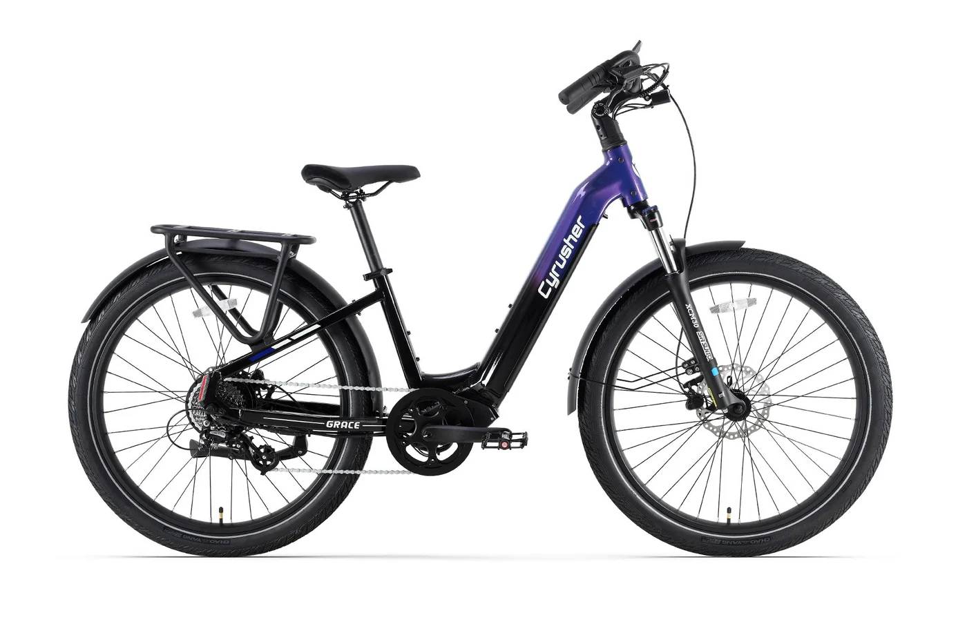 Cyrusher Grace E-Bike LI 27,5" 48V/15Ah/720Wh/150kg 95km Citybike