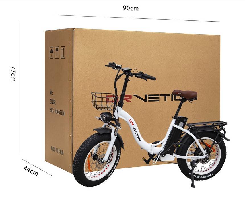 DrVetion CT20 E-Bike WS 20" 48V/20Ah/960Wh/100kg 110km Klapprad