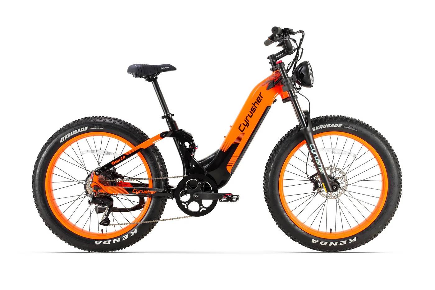 Cyrusher Trax 2.0 E-Bike OR 26" 1040Wh/150kg 120km Mountainbike
