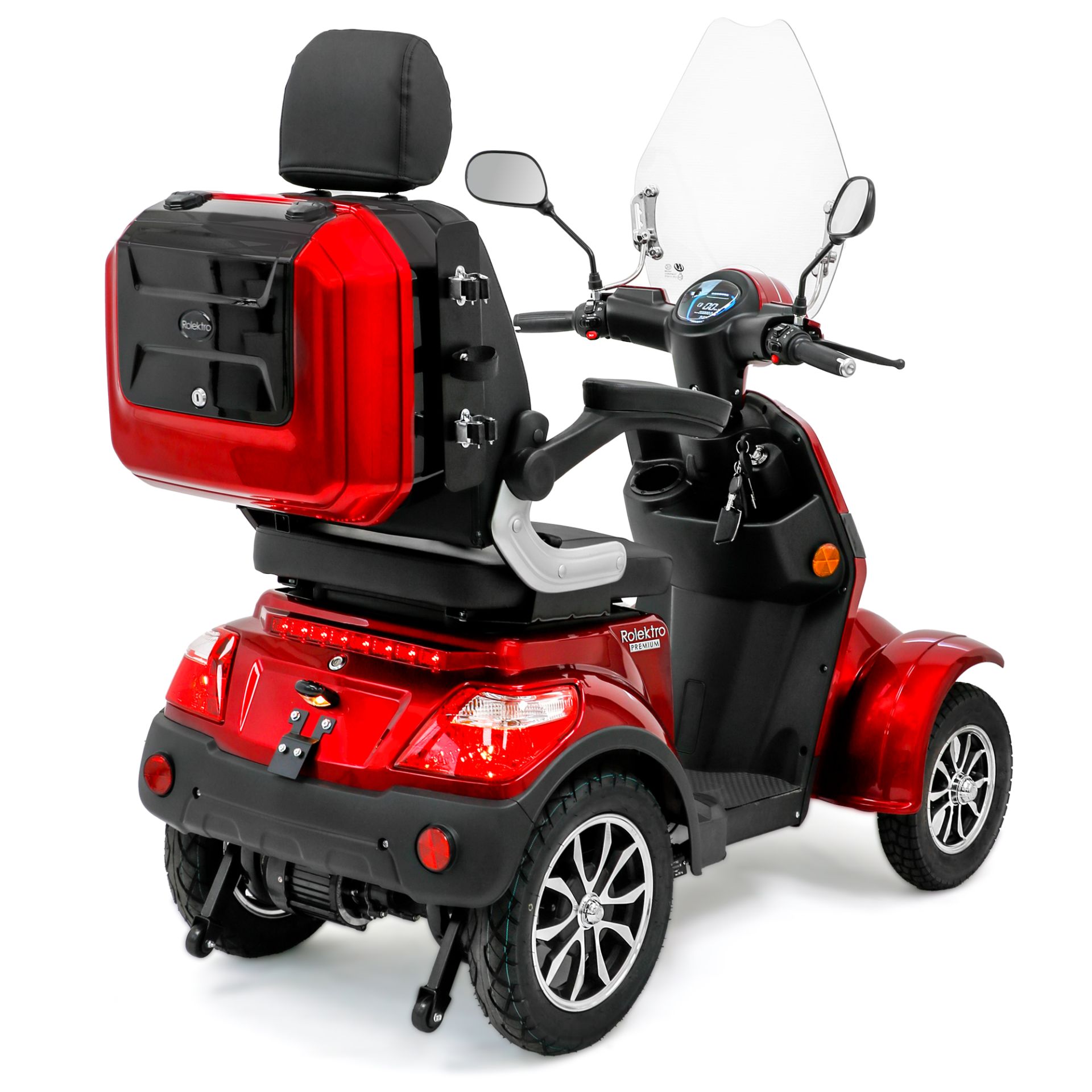 Rolektro E-Quad 25 V.3 Prem Li-Io 25kmh/1kW/30Ah RT Seniorenmobil