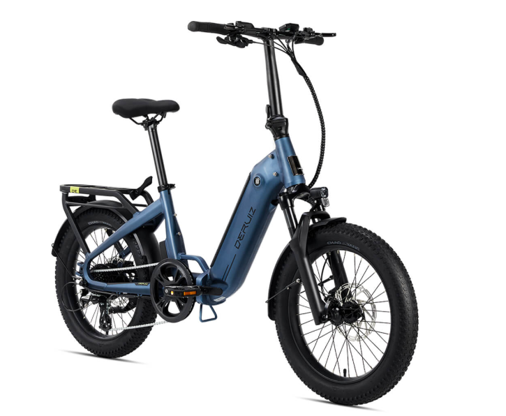 DERUIZ Peridot 2025 E-Bike BL 20" 36cm/500Wh/120kg 120km Klapprad