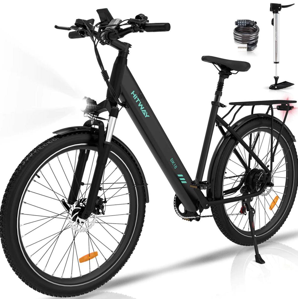 HITWAY BK18 E-Bike SW 28" 36V/12Ah/432Wh/120kg 80km Mountainbike