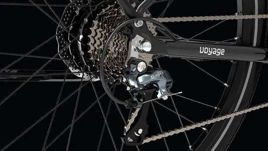 Cyrusher Asuka E-Bike BL|OR|SW 28" 36V/504Wh/150kg 120km Citybike