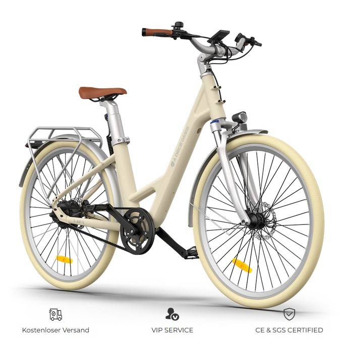 ADO AIR-28-Pro E-Bike BE|GR 28" 36V/345Wh/120kg 100km Citybike