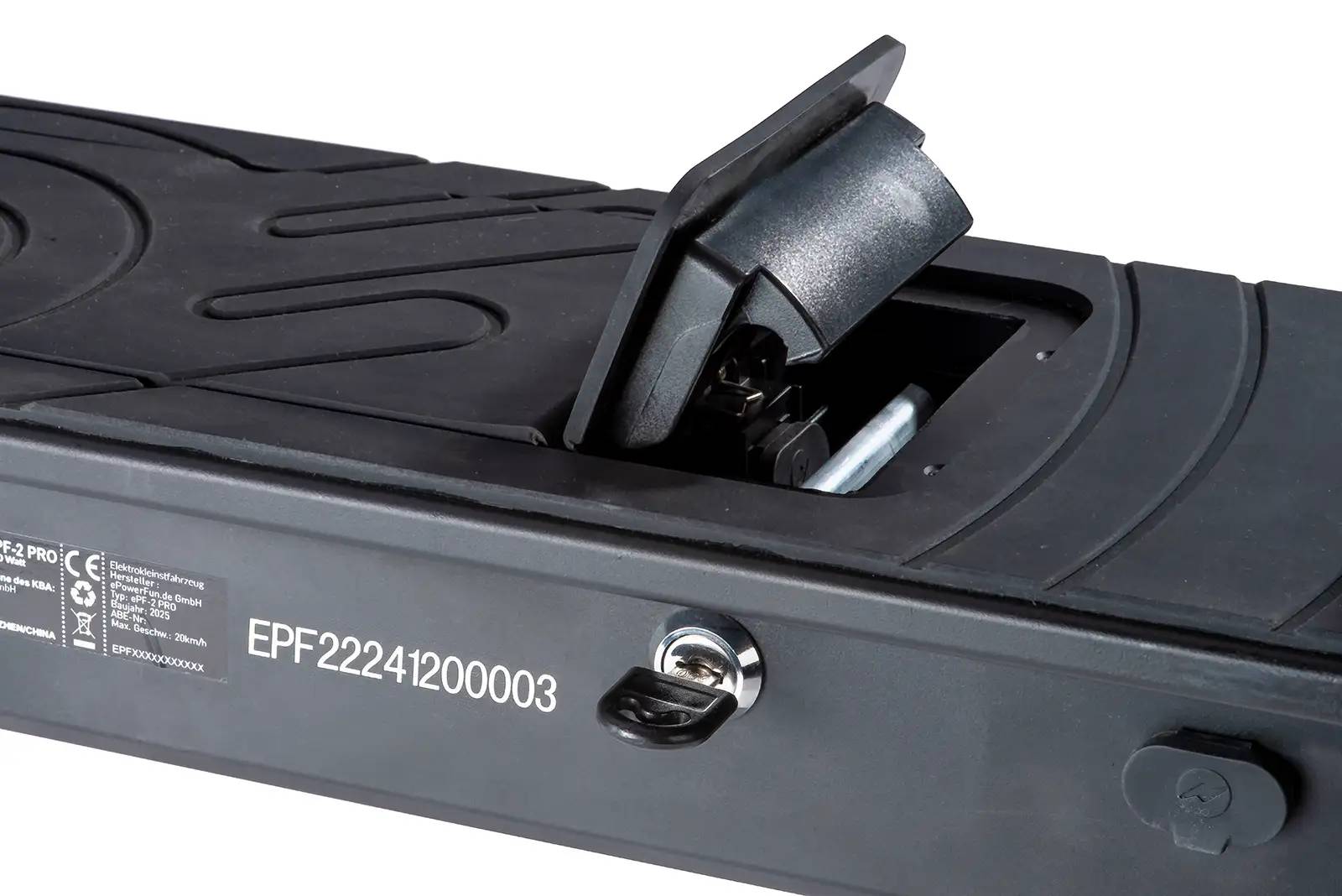 ePowerFun ePF-2 Pro 490 2xWechselakku SW 22kmh/60km E-Scooter ABE