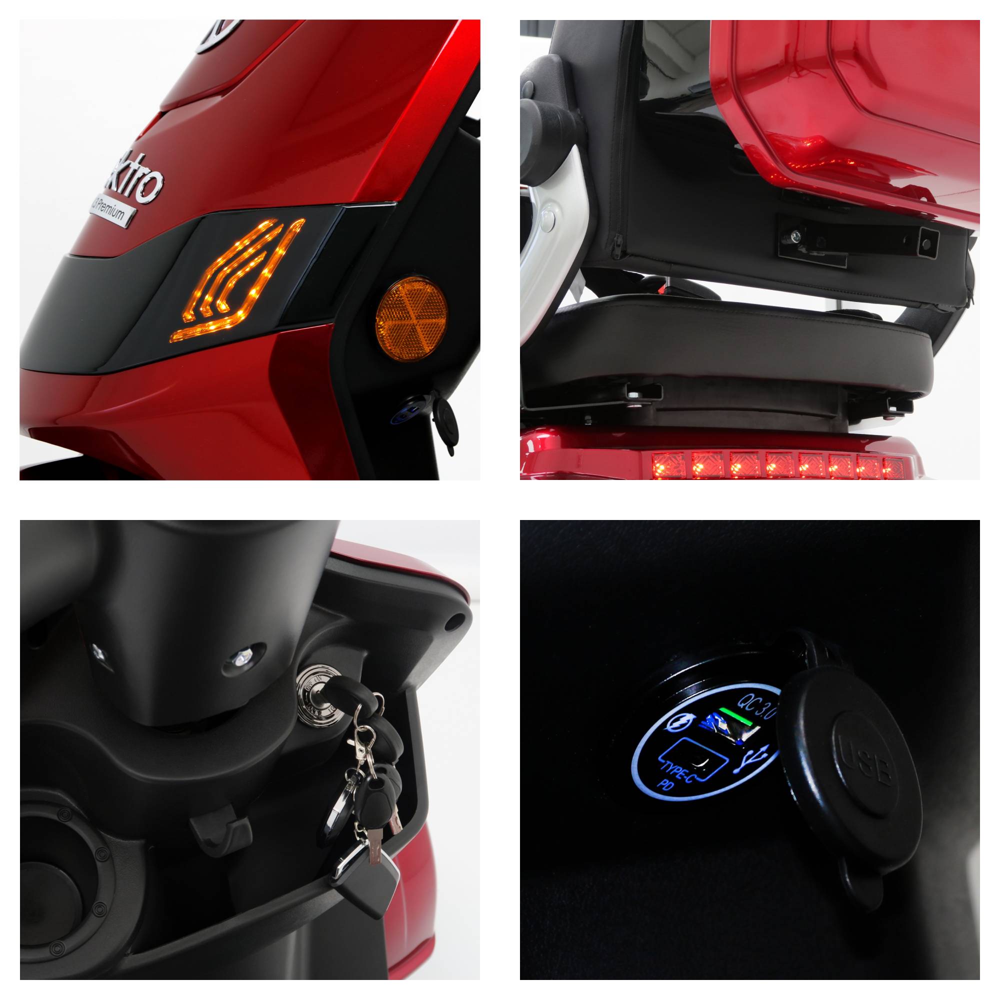 Rolektro E-Trike 15 V.2 Prem Blei 15kmh/1kW/20Ah RT Seniorenmobil