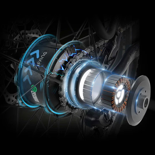 Cyrusher Trax E-Bike OR 26" 52V/20Ah/1040Wh/150kg 120km Citybike