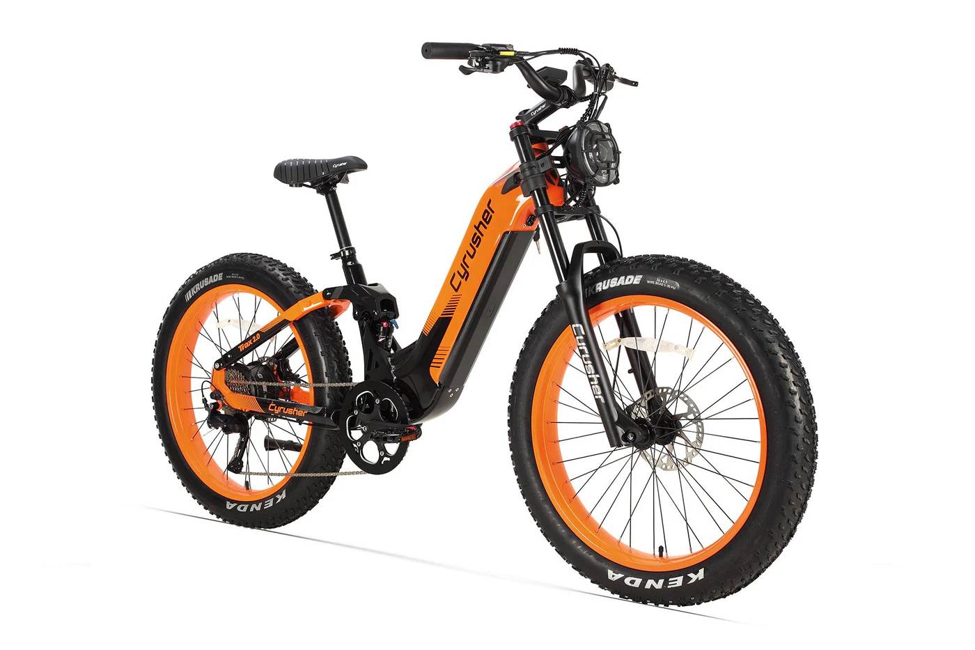 Cyrusher Trax 2.0 E-Bike BL|GR|OR 26" 1040Wh 120km Mountainbike