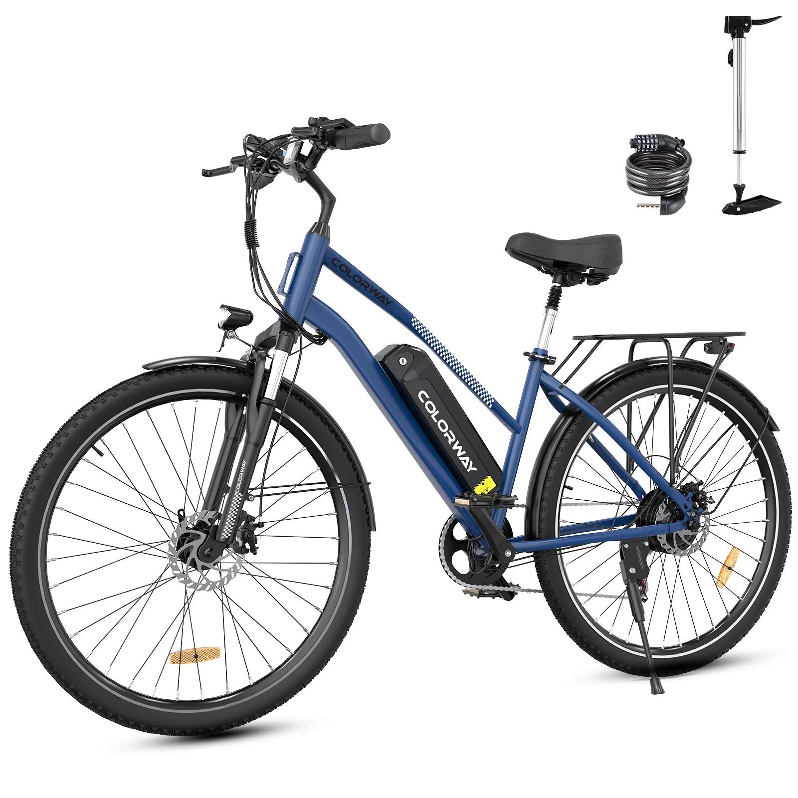 Colorway BK27-15 E-Bike BL 28" 36V/540Wh/120kg 100km Citybike