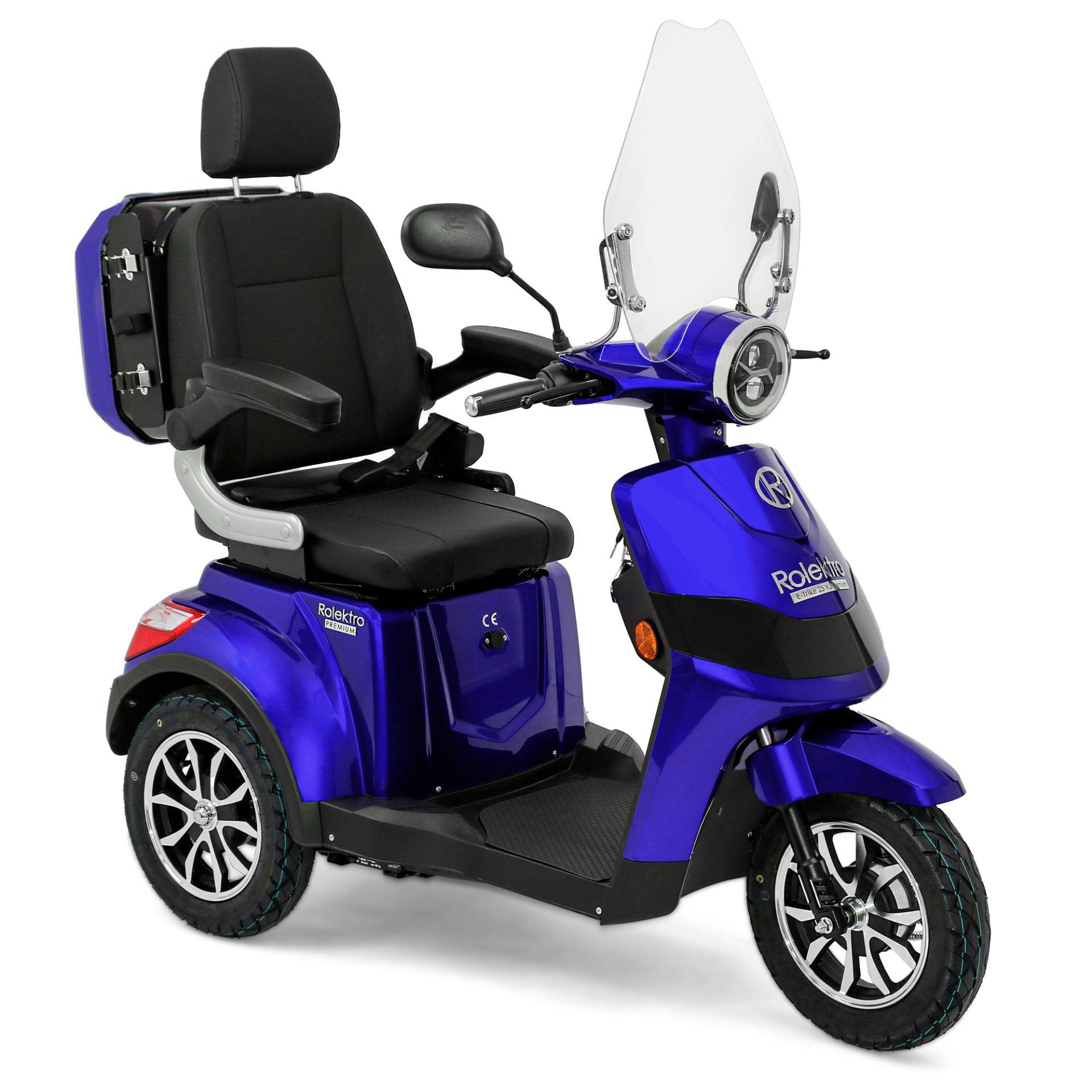 Rolektro E-Trike 15 V.3 Prem Li 15kmh/1kW/30Ah RT Seniorenmobil