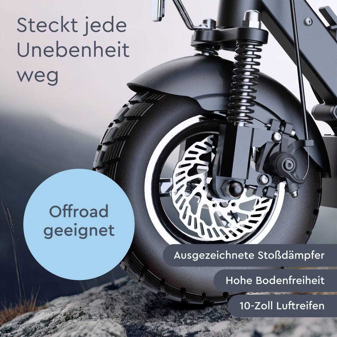 JOYOR Y8-S SW 22kmh 100km 1248Wh 500W 900W 120kg E-Scooter ABE