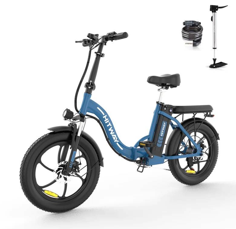HITWAY BK6S E-Bike BL|RT|SI|SW 20" 36V/432Wh/120kg 90km Fatbike