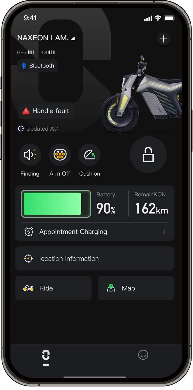 Naxeon I AM. Pro S3 115kmh/7500W/72V/90Ah/150kg/180km BL E-Roller
